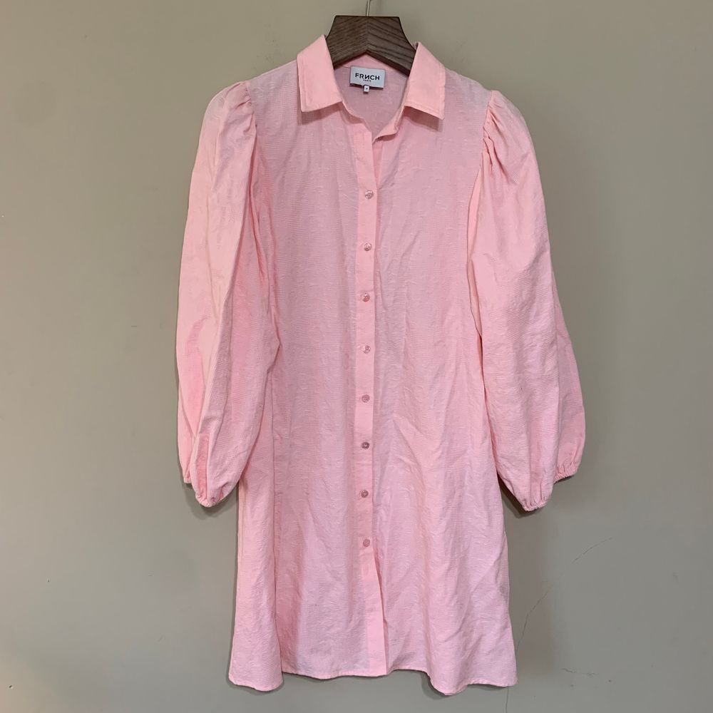 FRNCH Pink Midi Dress